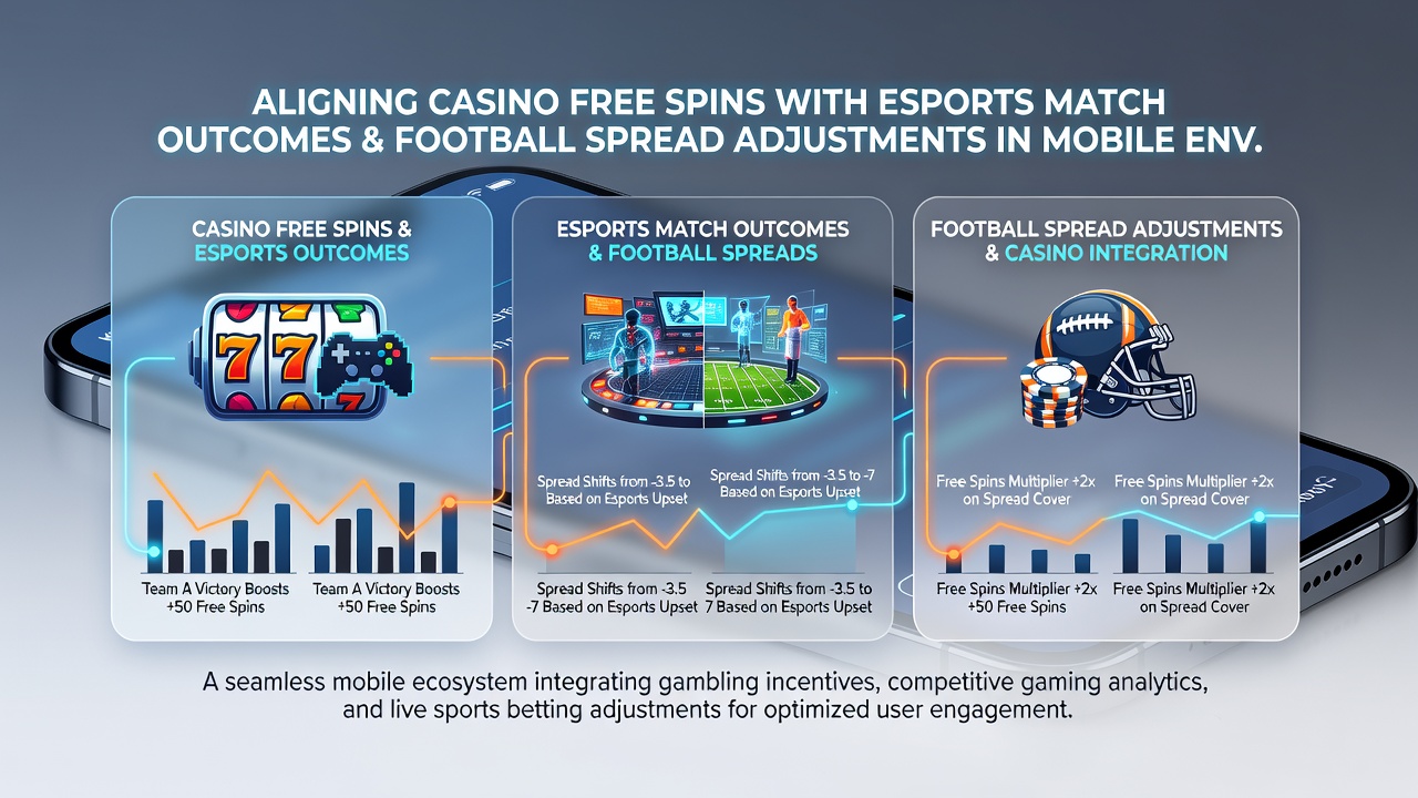 Datenflüsse zwischen Esports-Ergebnissen, Free Spins und Football Spreads in mobilen Anwendungen