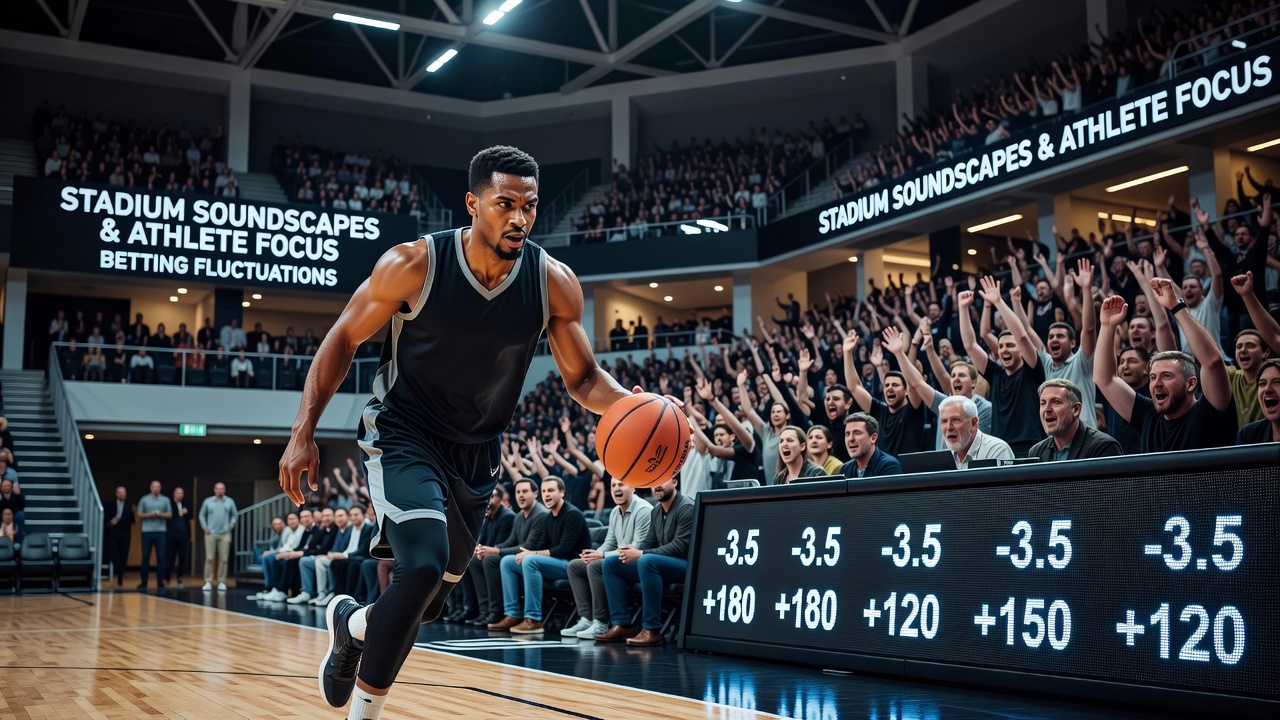 Mobile Wettplattformen zeigen Quotenfluktuationen während eines Basketballspiels