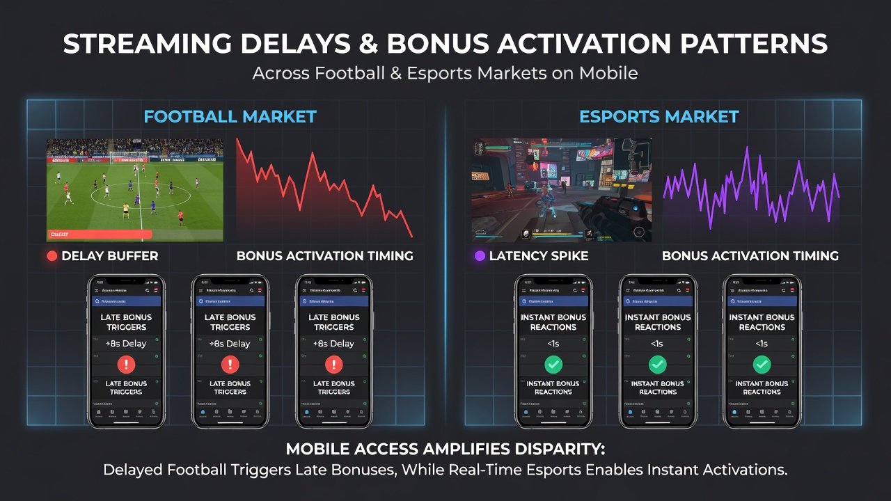 Vergleich von Streaming-Latenzen und Bonus-Aktivierungen in Esports- und Fußball-Apps auf Smartphones